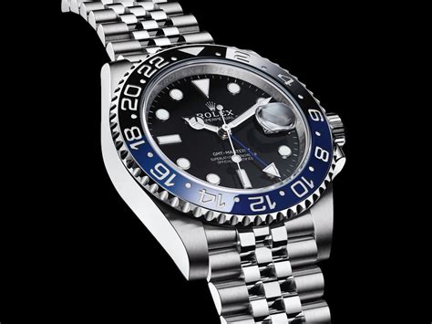 rolex gmt ghiera nera e blu|Orologio Rolex GMT.